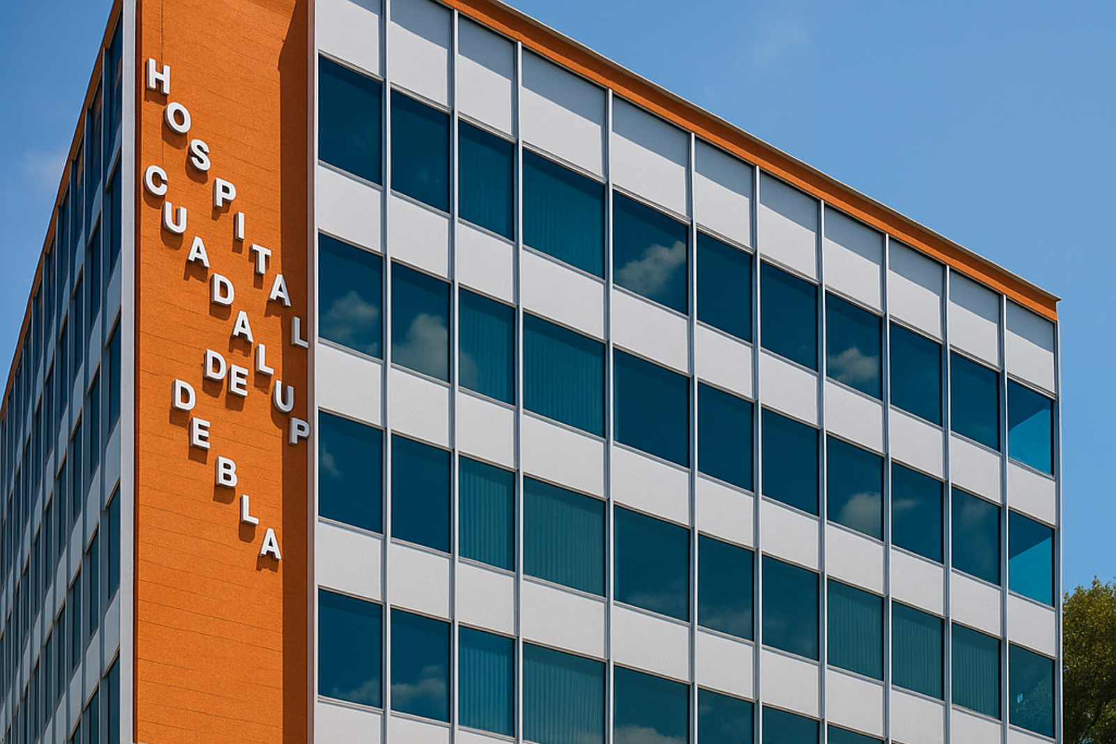 Hospital Guadalupe Puebla Fachada