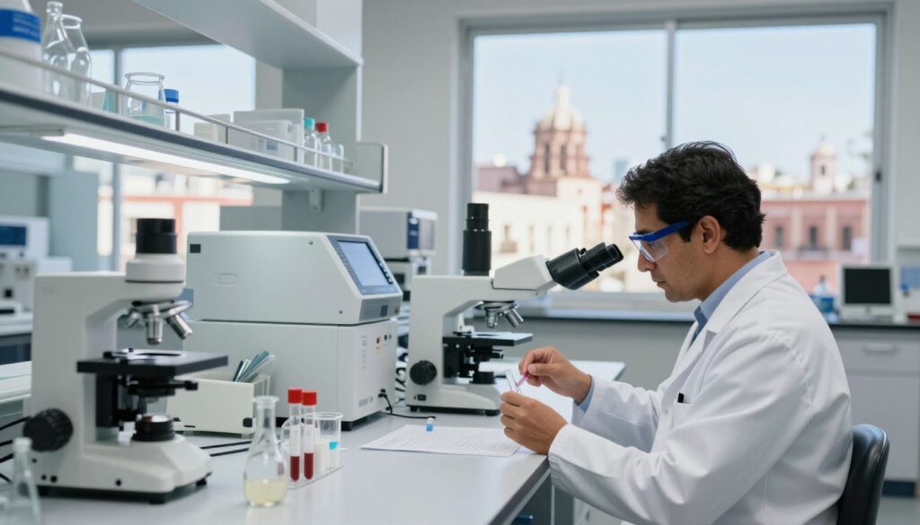 laboratorio médico en Puebla